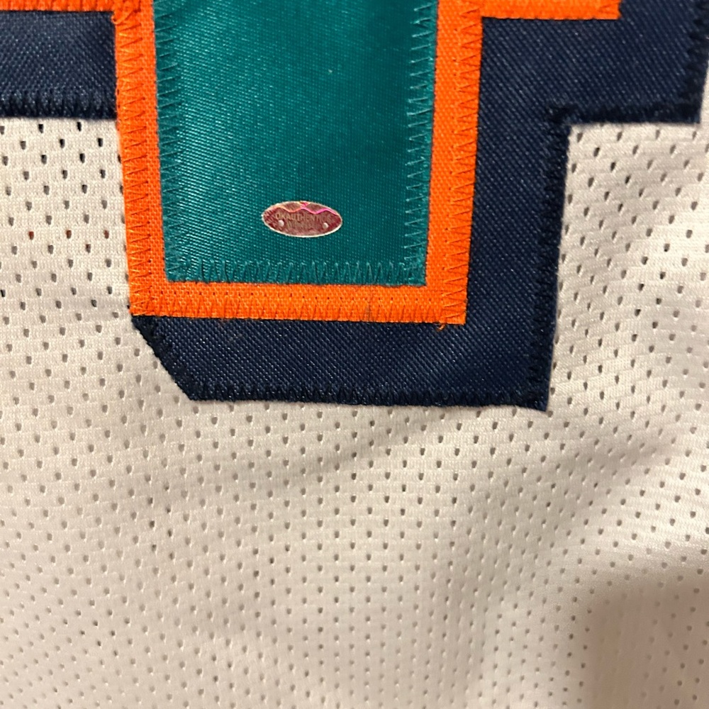 Authenticated Signed Ricky Williams Dolphins Foot… - image 4